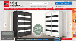 Desktop Screenshot of nakup-nabytek.cz